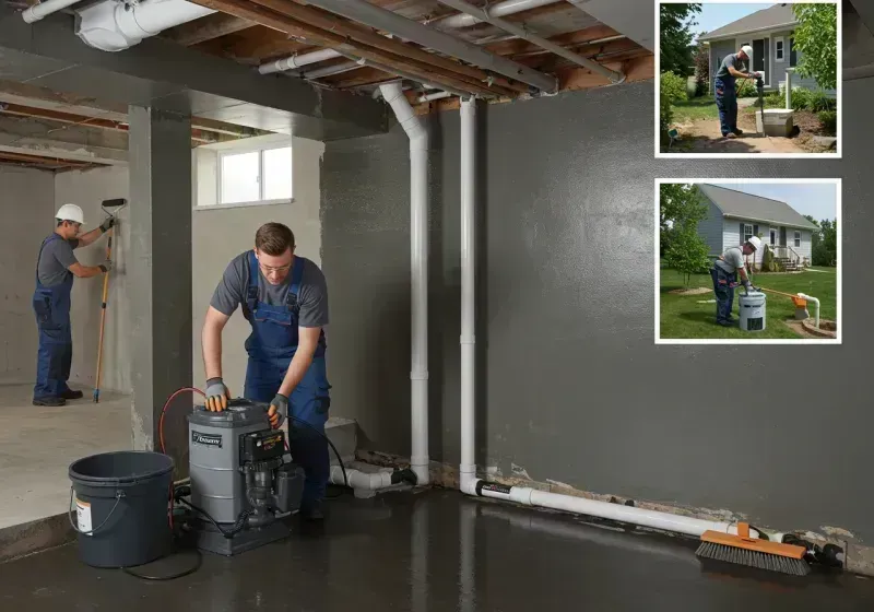 Basement Waterproofing and Flood Prevention process in Prince Frederick, MD